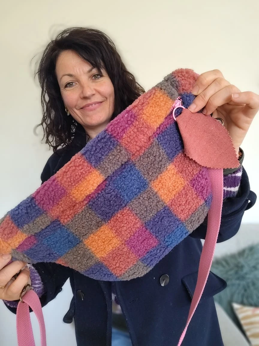 Sac Banane "Nomade douce"