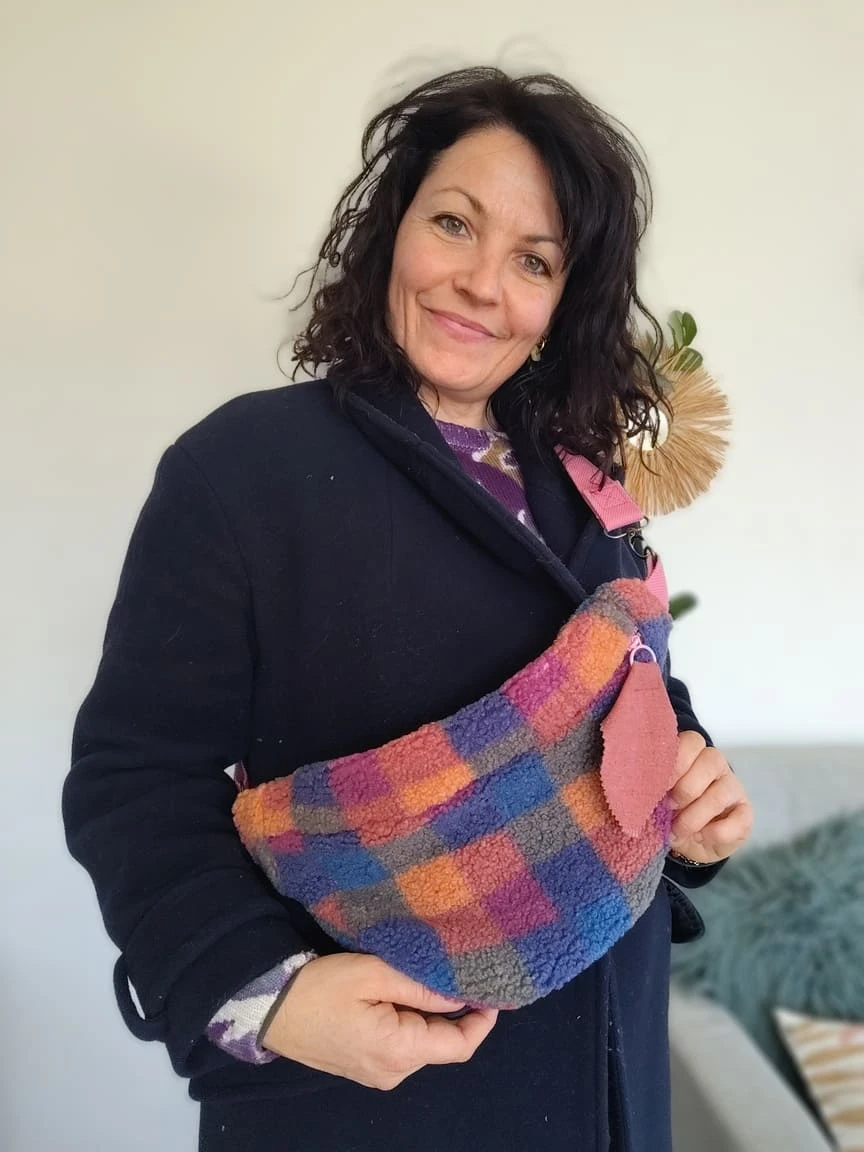 Sac Banane "Nomade douce"