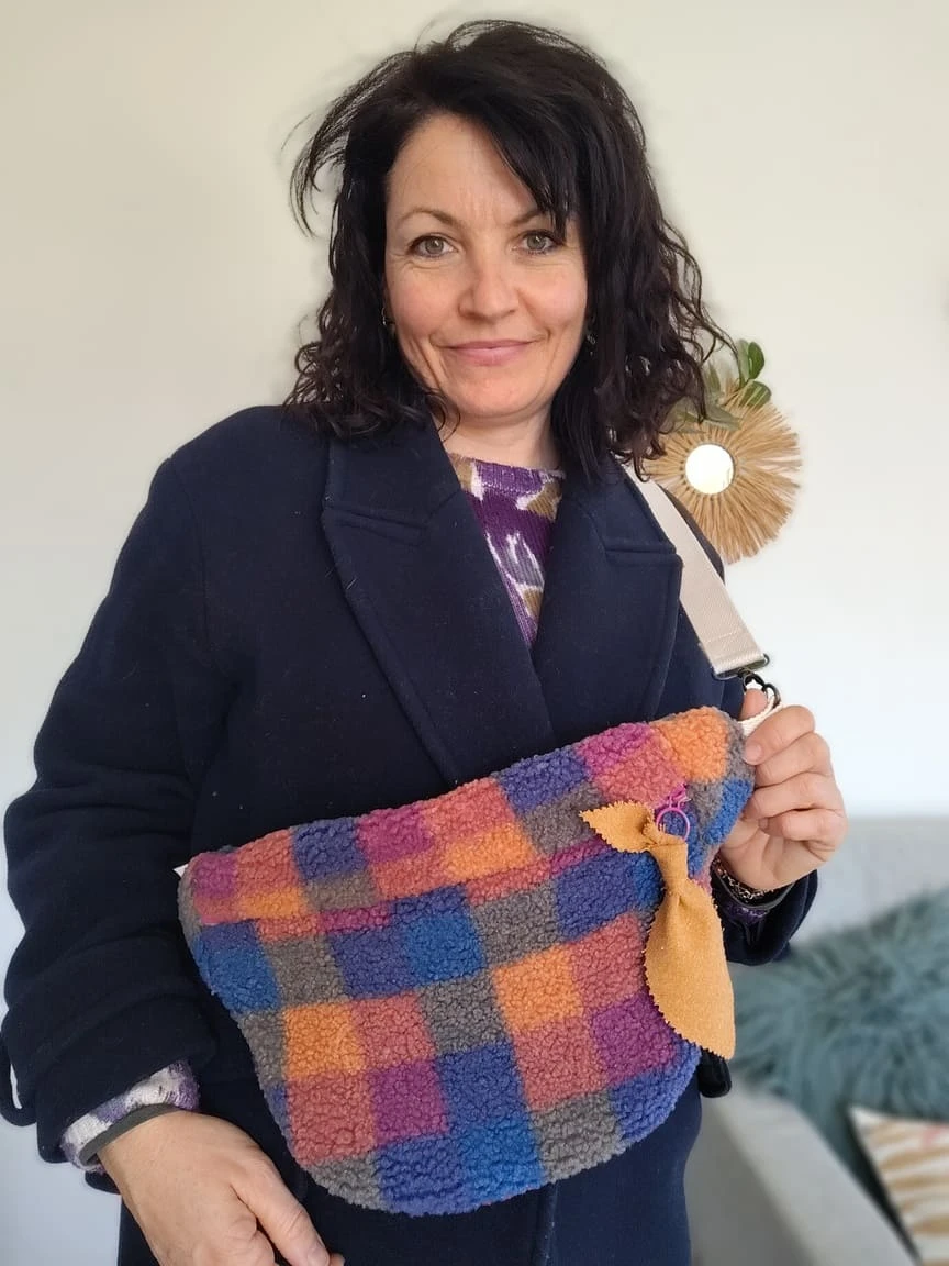 Sac Banane "Nomade douce"